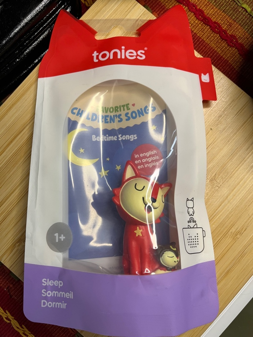 tonies Red Bedtime Songs Tonie Figure for Kids